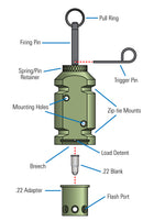 Diagram of trip alarm with the 22 adapter - Thumbnail Image
