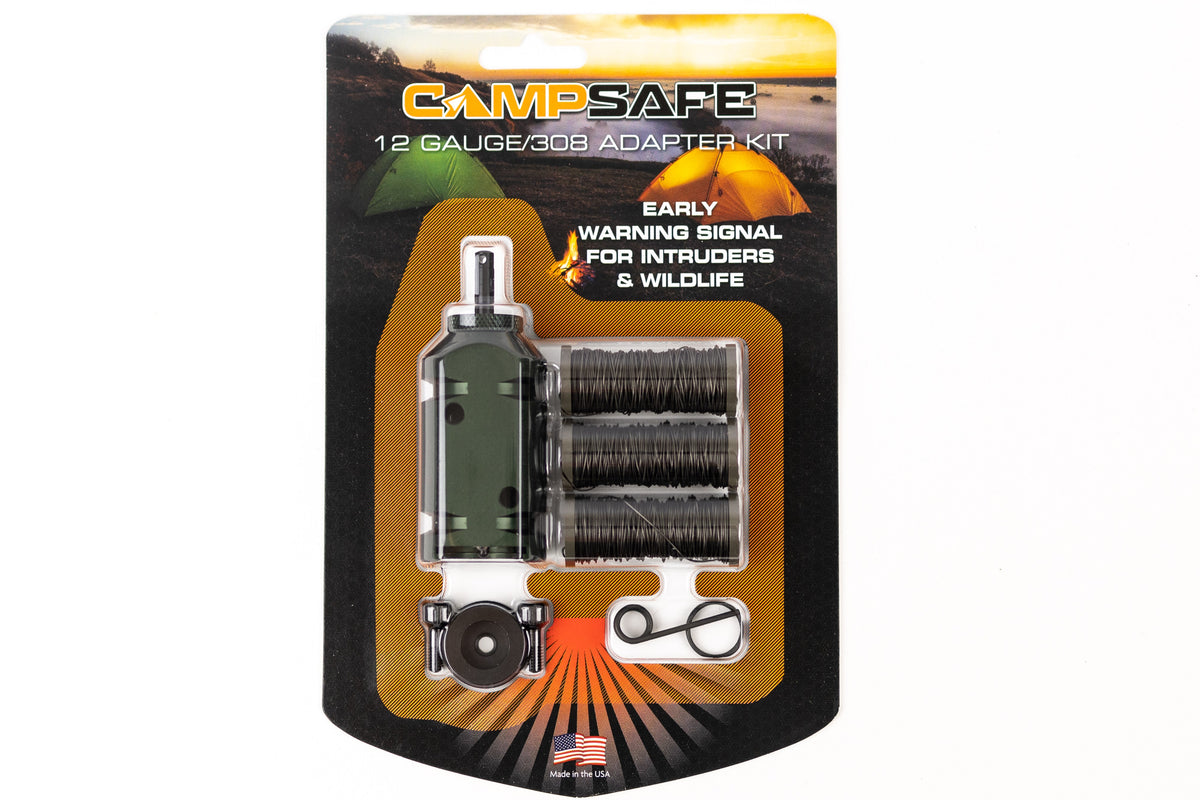 [New Camp Safe Fith Ops 12 gauge with 308 adapter kit with Military trip wire | Camping gear]]