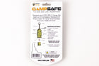 Back of the new packaging with a diagram of perimeter trip alarm and 22 adapter for outdoor security - Thumbnail Image