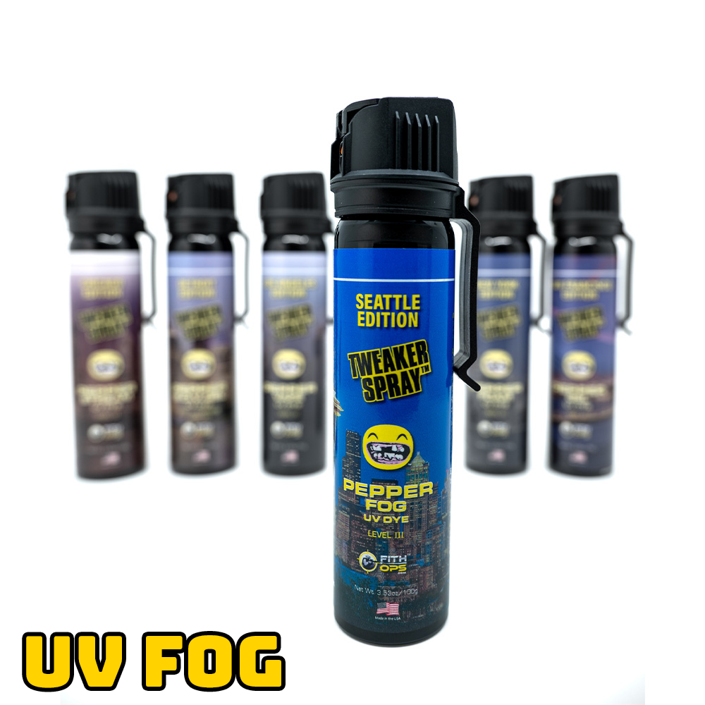 Seattle Pepper Fog Tweaker Spray (3.53 oz) with UV Dye