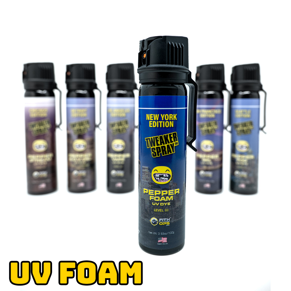 New York Pepper Foam Tweaker Spray (3.53 oz) with UV Dye