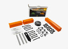 Extra pieces for the trip alarms: orange carrying case, 3 extra springs, Arthur screw driver, 10 screws, 3 o rings, 7 pins, 6 inlet screws, 75' dyneema trip line - Thumbnail Image