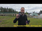 San Franciscio Tweaker UV Dye Pepper Gel Video demonstration - Thumbnail Image