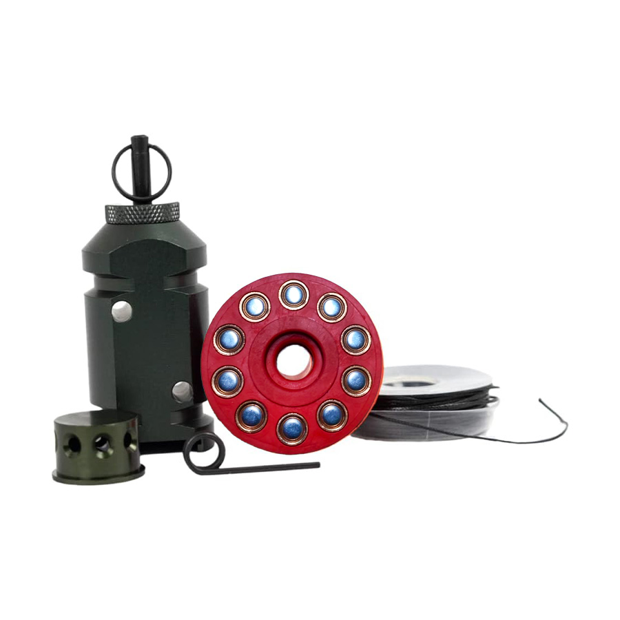 Fith Ops Perimeter Camp Safe Gen3 Trip Alarm Kit - Dyneema Trip Line, 209 Carrier & 209 Primer Adapter